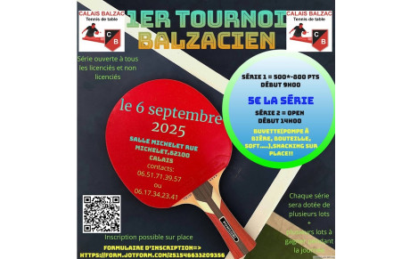 1ier Tournoi Balzacien